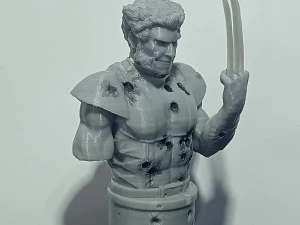 Wolverine Bust 3D print stl 3D Print Model