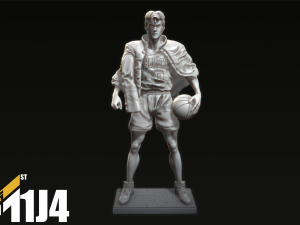 Hanamichi Sakuragi Statue Print Stl 3D Print Model