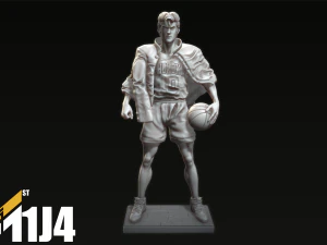 Hanamichi Sakuragi Statue Print Stl 3D Print Model