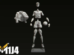 Hanamichi Sakuragi Statue Print Stl 3D Print Model
