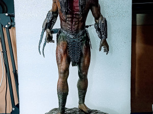 Feral predator 3D print model ztl Model Cetak 3D