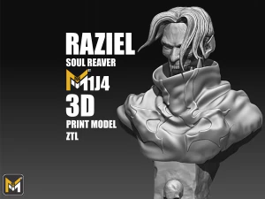 Vampiro Raziel impresión 3D stl Modelo de impresión 3D