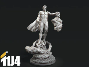 Omni-Man Statue Print Stl 3D Print Model