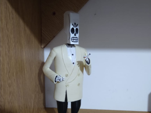 Manny Calavera 3D Statue Print Stl 3D-Druckmodell