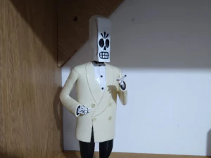 Manny Calavera 3D Statue Print Stl 3D Print Model