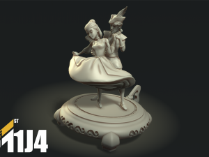 Ariel S Music Box The Little Mermaid Statue 3D Print Stl 3D Print Model