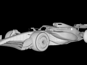 RB-20 F1 2024 3D Model