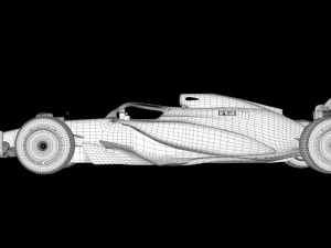RB-20 F1 2024 3D Model