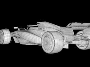 RB-20 F1 2024 3D Model