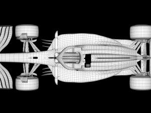 RB-20 F1 2024 Modèle 3D