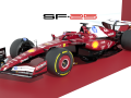 F1 Ferrari SF-25 2025 3D Model