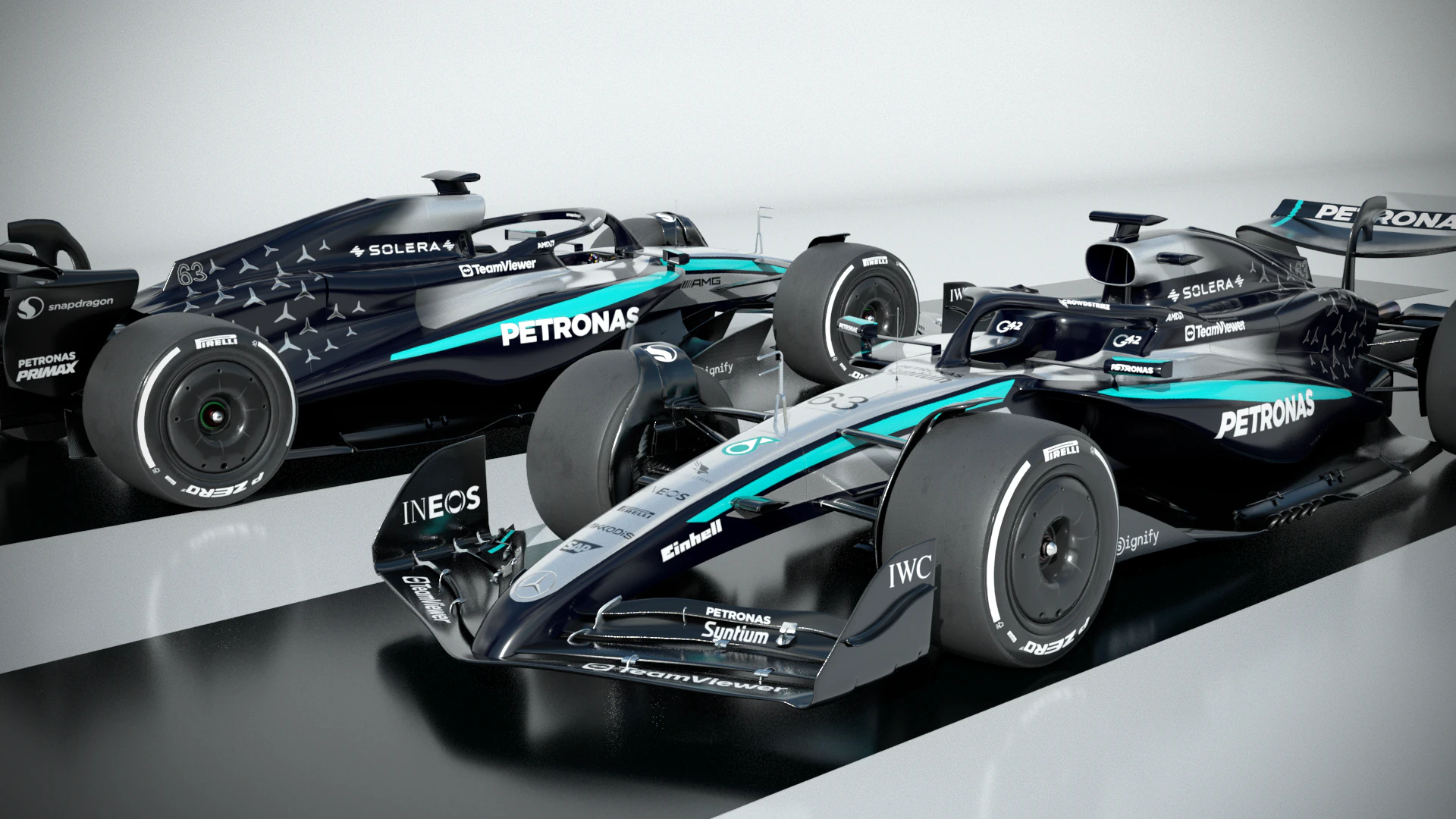 F1 Mercedes W16 2025 3D Model in Racing 561830 | 3DExport