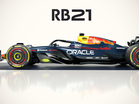 F1 RB-21 2025 3D Model