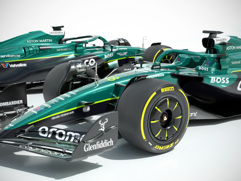 F1 AstonMartin AMR-25 2025 3D Model