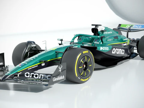 F1 AstonMartin AMR-25 2025 3D Model