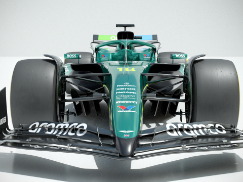 F1 AstonMartin AMR-25 2025 Modelo 3D