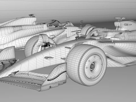 F1 AstonMartin AMR-25 2025 3D Model