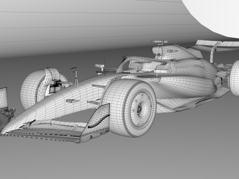 F1 AstonMartin AMR-25 2025 Modelo 3D