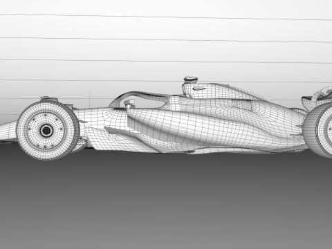 F1 AstonMartin AMR-25 2025 Modelo 3D