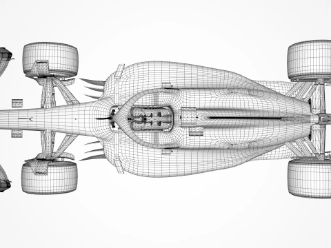 F1 AstonMartin AMR-25 2025 3D Model