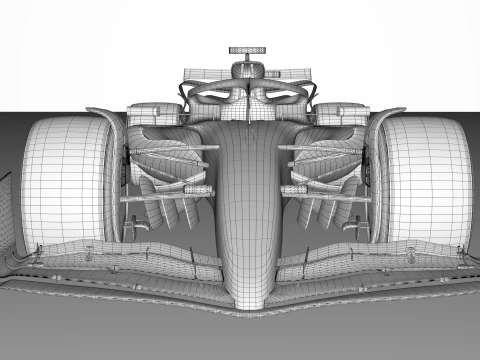 F1 AstonMartin AMR-25 2025 3D Model