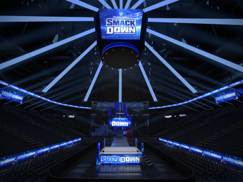 WWE Stadium 3D 模型