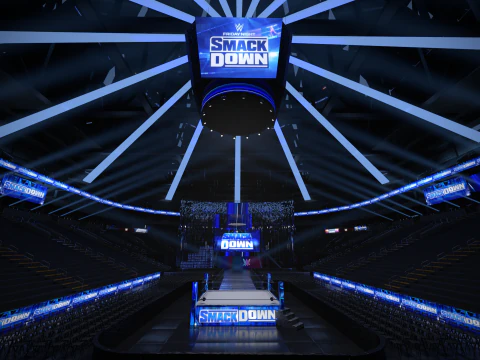 WWE Stadium 3D Model