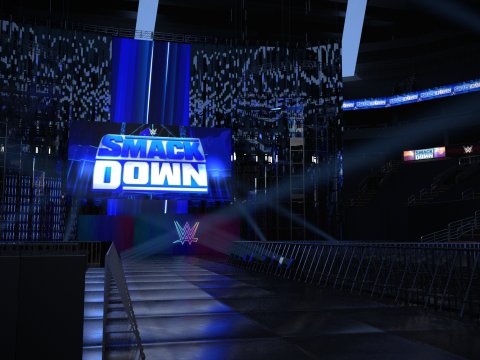 WWE Stadium 3D 模型