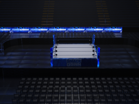 WWE Stadium 3D 模型