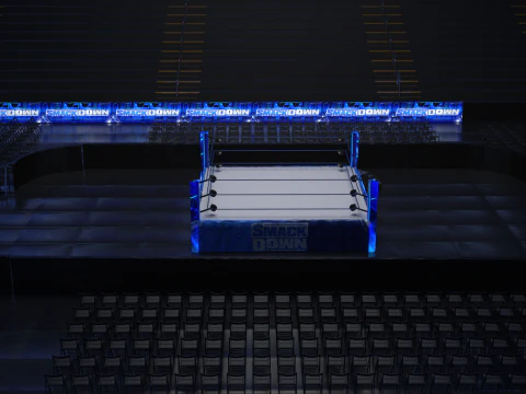 WWE Stadium 3D Model