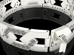 Jewelry Greek bracelet 15mm STL ready for Print 3D प्रिंट मॉडल