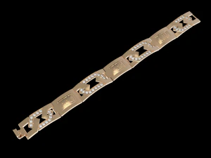 Jewelry Greek bracelet 15mm STL ready for Print 3D Print Model