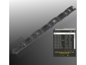 Jewelry Greek bracelet 15mm STL ready for Print 3D प्रिंट मॉडल