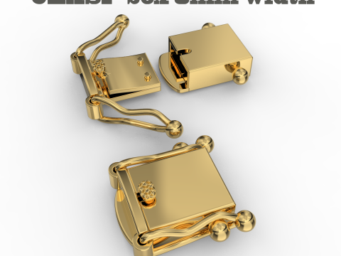 Jewelry CLASP box 8mm STL ready for Print Modelo de impresión 3D