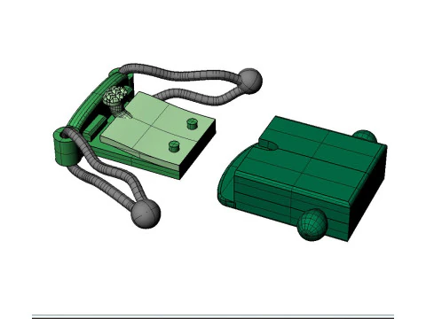 Jewelry CLASP box 8mm STL ready for Print 3D Print Model