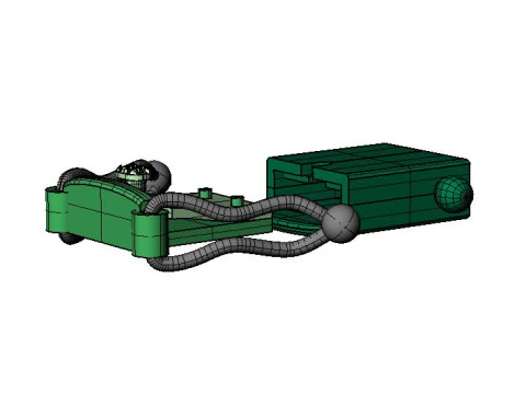 Jewelry CLASP box 8mm STL ready for Print 3D Print Model