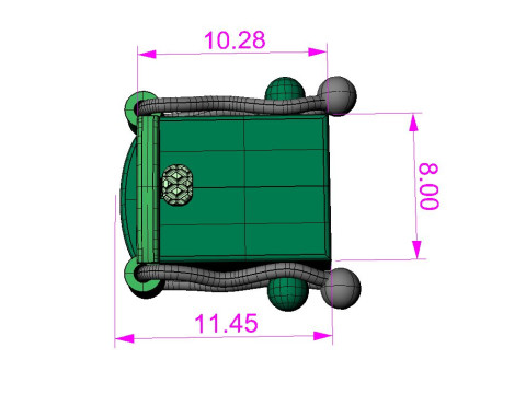 Jewelry CLASP box 8mm STL ready for Print 3D-printmodel
