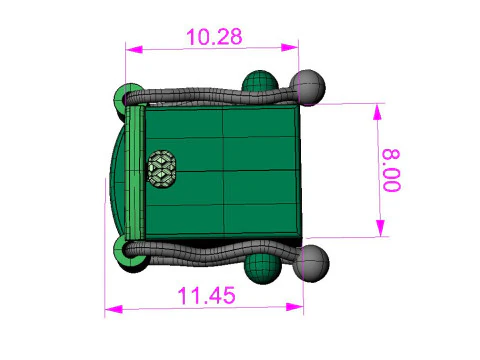 Jewelry CLASP box 8mm STL ready for Print 3D Print Model