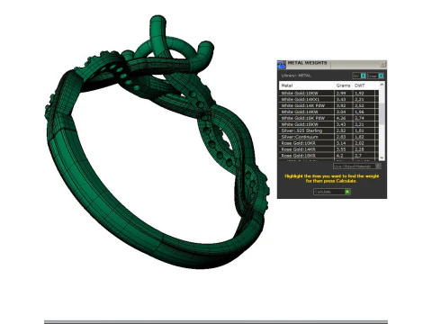 Engagement SOL ring 1ct - file for 3D printer 3D Print Model