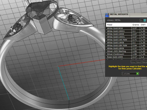 Jewelry engagement ring with heart 55mm ready to print 3D Print Model
