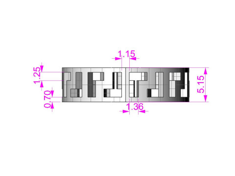 Printable jewelry wedding ring greek pattern STL 3D 打印模型