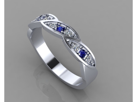 Engagement wedding ring ready to 3d print 3D Print Model