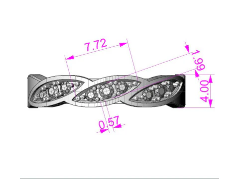 Engagement wedding ring ready to 3d print 3D Print Model