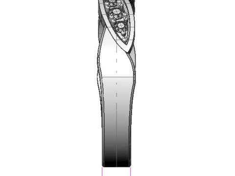 Engagement wedding ring ready to 3d print 3Dプリントモデル