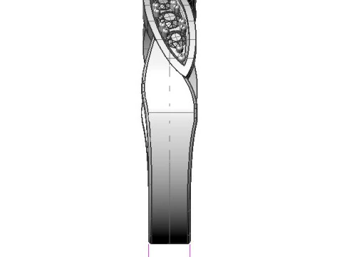 Engagement wedding ring ready to 3d print 3D Print Model