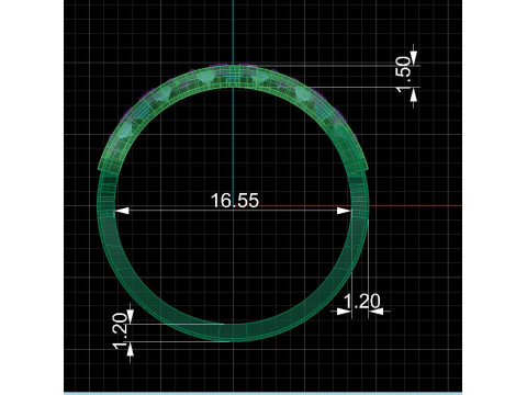 Engagement wedding ring ready to 3d print 3Dプリントモデル