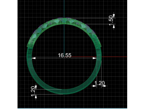 Engagement wedding ring ready to 3d print 3D Print Model