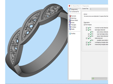 Engagement wedding ring ready to 3d print 3Dプリントモデル