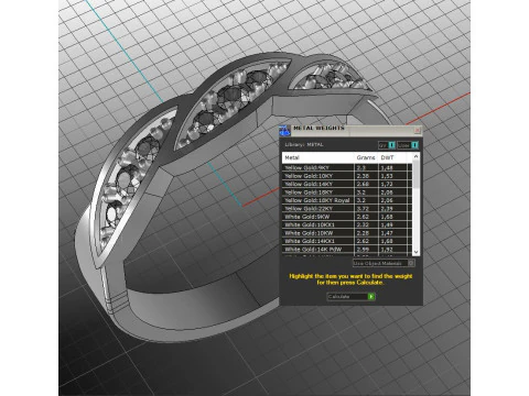 Engagement wedding ring ready to 3d print 3D Print Model
