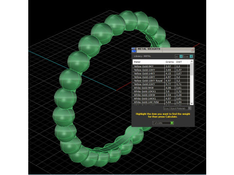 Printable jewelry wedding ring-balls STL 5-10 US sizes 3D प्रिंट मॉडल